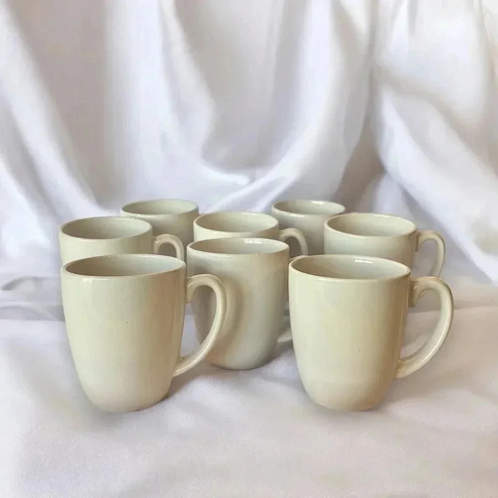 Set of 8 Vintage Corelle Coffee Mugs